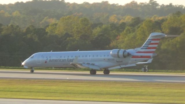 Canadair Regional Jet CRJ-700 (N503AE) - Landing runway 23R.