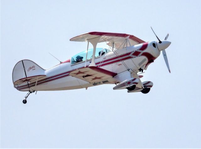 PITTS Special (S-2) (N80WS) - Pitts S-2B at Livermore Municipal Airport, Livermore CA.August 2020