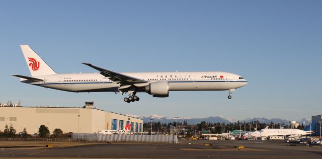 B-2089 — - B-2089 returning to Boeing Everett flight line after a test flight.