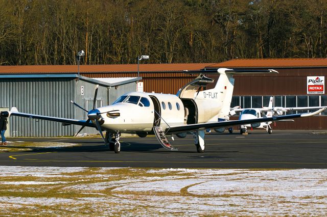 D-FLAT — - Pilatus PC-12/47 E, Verkehrsflugplatz Aschaffenburg