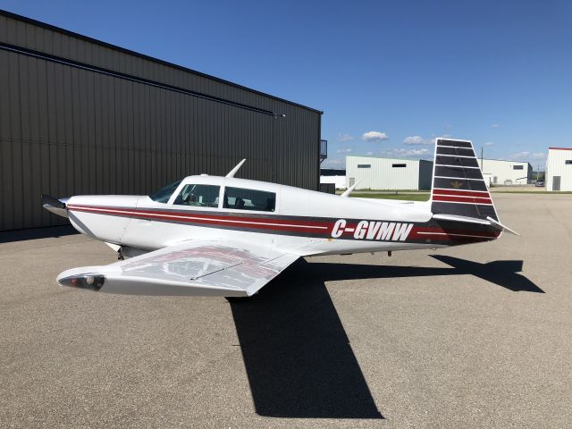 Mooney M-20 Turbo (C-GVMW) - Old tail number, new ride. 