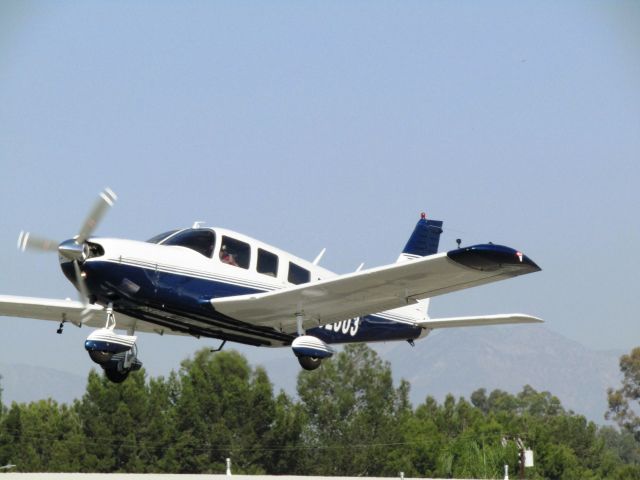 Piper Saratoga (N32303) - Taking off RWY 24