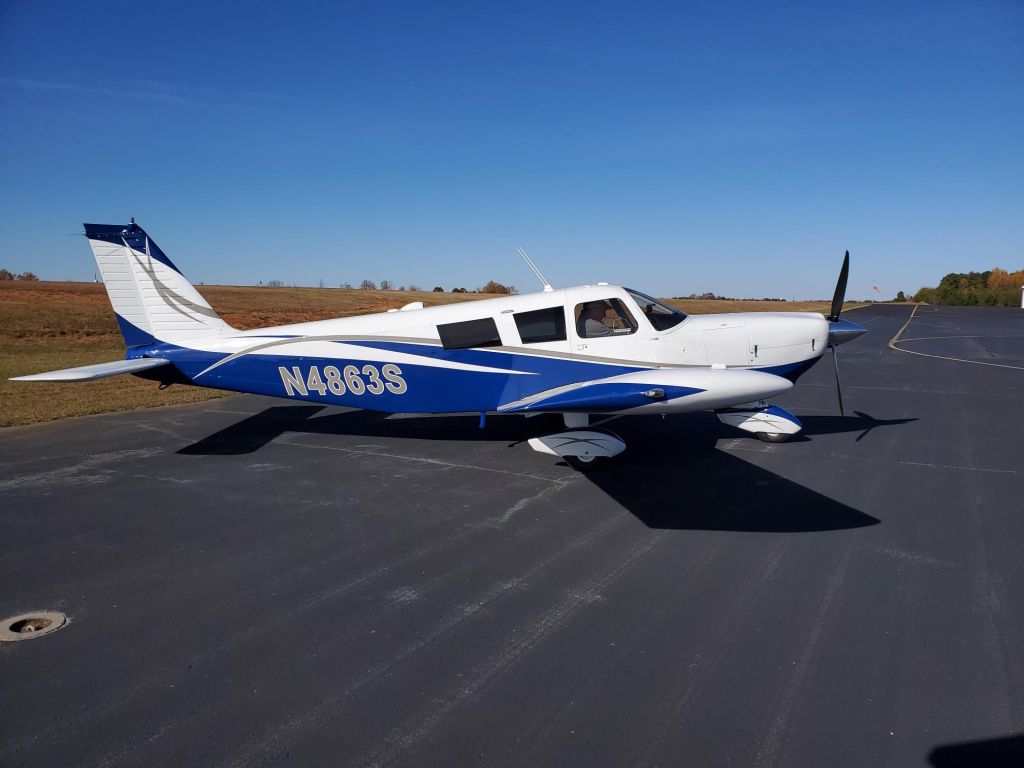 Piper Saratoga (N4863S) - Fresh paint (and more!) for an old family treasure.