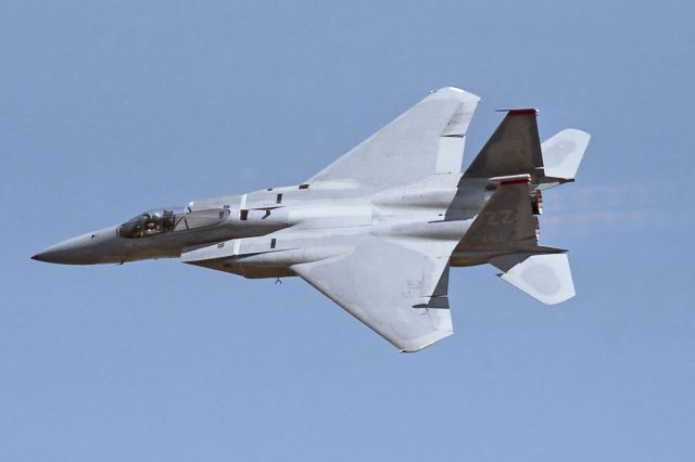 McDonnell Douglas F-15 Eagle (78-0496) - Flying display at the Australian International Airshow, Avalon, Victoria March 20. 2005. 