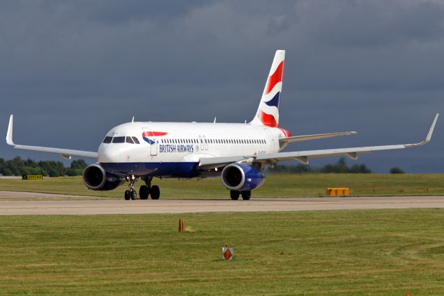 Airbus A320 (G-EUYX) - BA1389 shuttle flight back to Heathrow