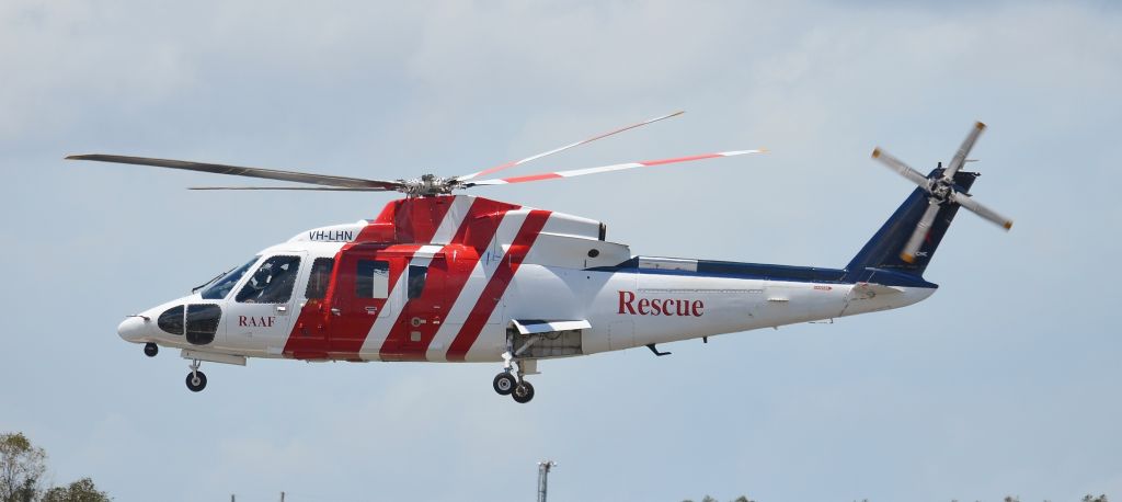 Sikorsky S-76 (VH-LHN) - Taken in Gladstone on 21st November, 2013.