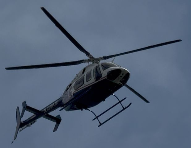N159AM — - This Bell 407 Helicopter was taking off from the children’s hospital. It’s beyond the tree line near my mom‘s house. The helicopter rose above the tree line, then flew right overhead.