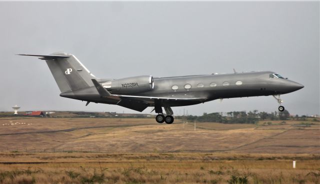 Gulfstream Aerospace Gulfstream IV (N352BH) - Santa Maria Island International Airport - LPAZ, Azores. 2021-08-15