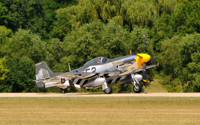 North American P-51 Mustang (N5500S) - 08272011  Wings Over Waukesha Airshow