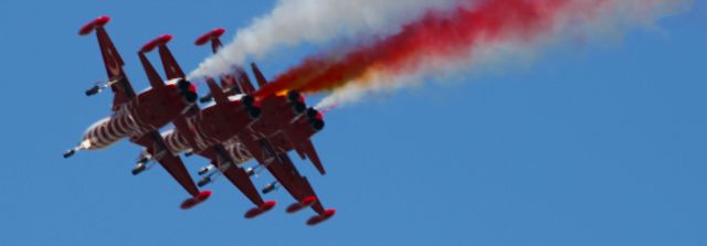 — — - 25 July 2015 The Turkish Stars Aerobatic Team.