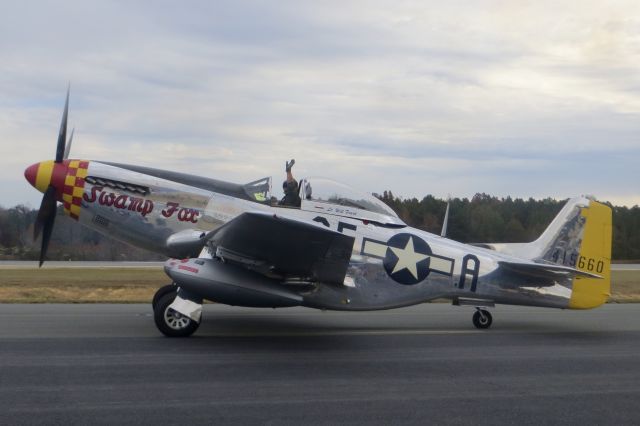 North American P-51 Mustang (N5420V) - Fox51 Llc North American P-51D Mustang "Swamp Fox" 11/9/13