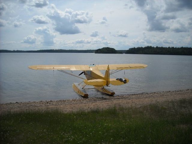 Hawker 800 (N555CR) - White Otter Lake, On Canada.