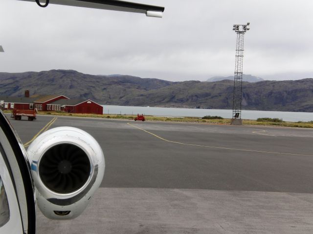 Eclipse 500 (N929KD) - Narsarsuaq Airport on way back from France