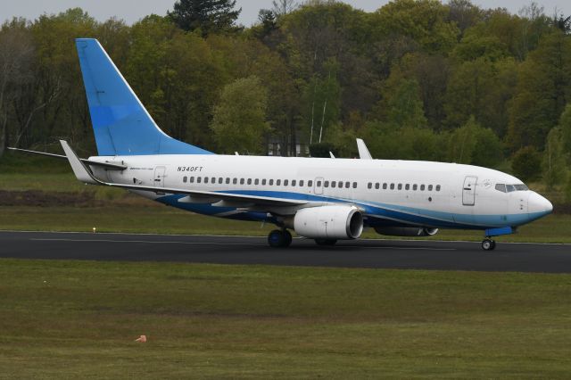 N340FT — - N340FT 737-700 Xiamen  Airlines (full cs/no titels, ex-B-5216) arrived as OMD194 after routing Xiamen-Karachi-Cairo-Twente. Will be dismantled at Twente airport despite its young age of 18.9 years. 