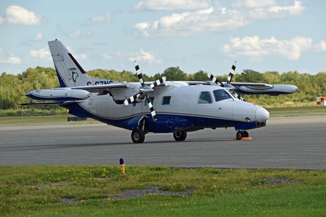 Mitsubishi MU-2 (C-GZNS) - 1982 Mitsubiushi MU-2B-60 Marquise (C-GZNS/1550 SA)br /br /Flight THU870 on Apron 2 awaiting to depart for Greater Sudbury Airport (CYSB) on September 5, 2021