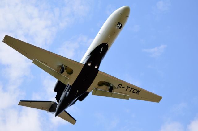 G-TTCK — - Naljets - Cessna 525B Citation CJ3 (G-TTCK) Midday arrival on Runway 07 at NCL (Photo 12May24)