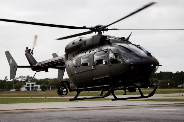 KAWASAKI EC-145 (ARMY72254) - A U.S. Army Eurocopter UH-72A Lakota arriving Jack Edwards National Airport, Gulf Shores, AL - March 28, 2018.