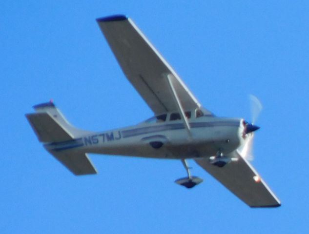 Cessna Skylane (N57MJ) - Over Corvallis, Oregon morning of 6th January 2018.