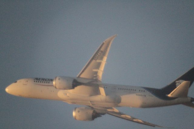 Boeing 787-8 (N966AM) - DEPARTURE FROM 27 MMTJ