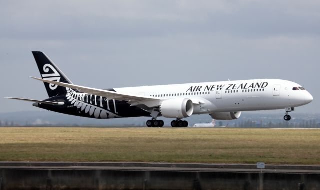 ZK-NZF — - Latest Kiwi 787 Departing 34R For Auckland