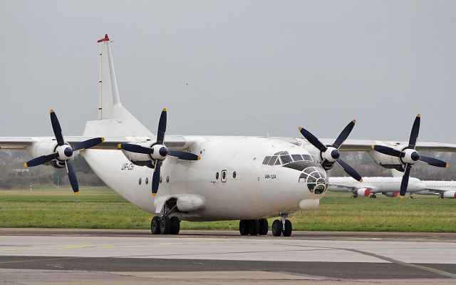 UR-CSI — - cavok air an-12a ur-csi at shannon 9/3/19.