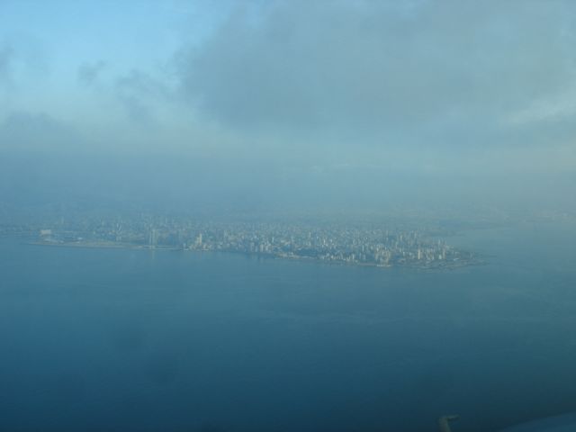 N6GD — - approach in to Beirut, Lebanon