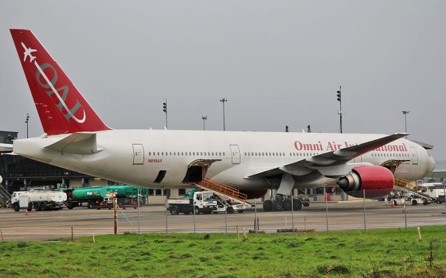 Boeing 777-200 (N819AX) - omni b777-2 n819ax at shannon 24/10/17.