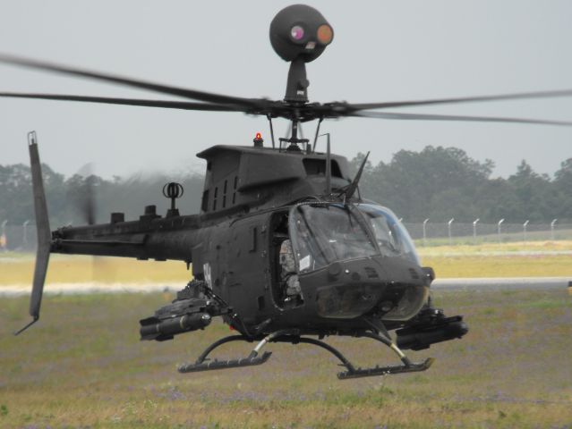 00-0991 — - A Kiowa with a flight of Four waiting for departure.