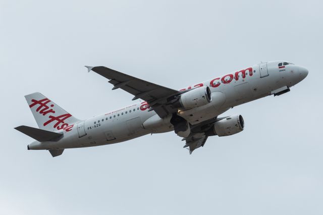 Airbus A320 (PK-AZQ) - A320-216 cn 3875. AirAsia PK-AZQ rwy 21 departure YPPH 08 April 2023,