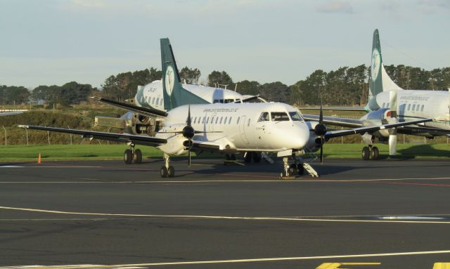 Saab 340 (ZK-CIZ) - On the Chats ramp.