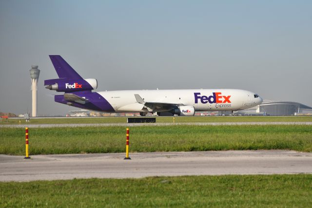 Boeing MD-11 (N590FE) - A very Nice day to go fly.