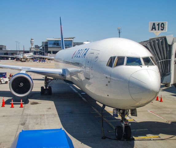 BOEING 767-300 (N174DZ) - Our ride to SLC!  Really enjoying the wide bodies being used domestically. 5/7/21.  