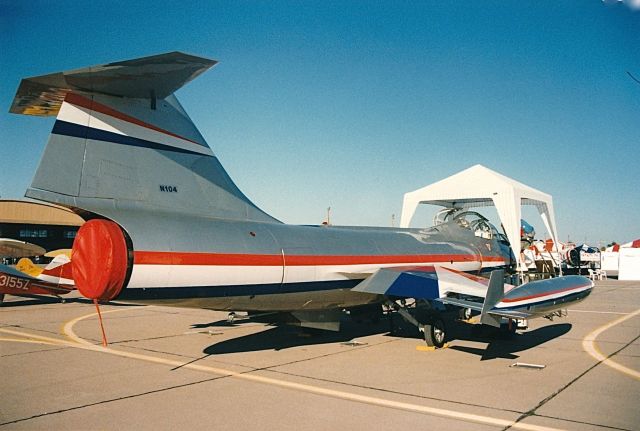 Canadair CL-201 Starfighter (N104) - F-104 on display at an EAA Fly In and Air Show