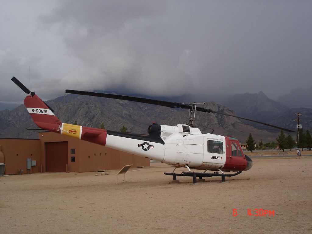 Piper Saratoga (N30082) - Army copter in White Sands, NM