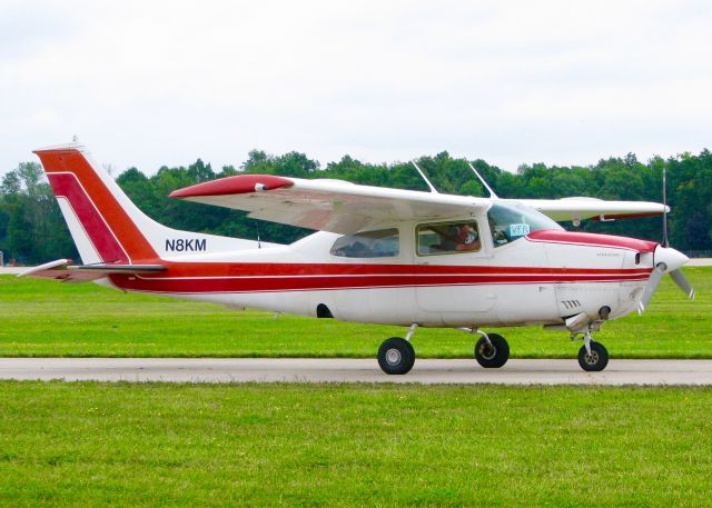 Cessna Centurion (N8KM) - At Oshkosh. 1974 Cessna T210L Turbo Centurion 