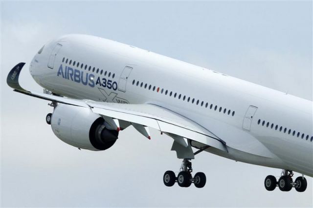 F-WXWB — - The maiden flight of the Airbus A350!