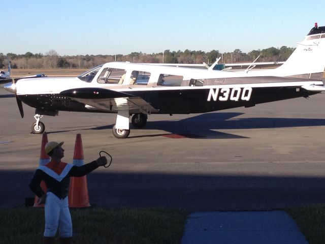 Piper Saratoga/Lance (N3QQ) - departing on a beautiful morning in Ocala.