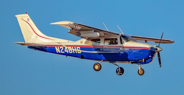 Cessna T210 Turbo Centurion (N248HS) - N248HS 1978 CESSNA T210M Turbo Centurion ll s/n 21062726 - North Las Vegas Airport (IATA: VGT, ICAO: KVGT, FAA LID: VGT) November 17, 2018br /Photo: Tomás Del Coro