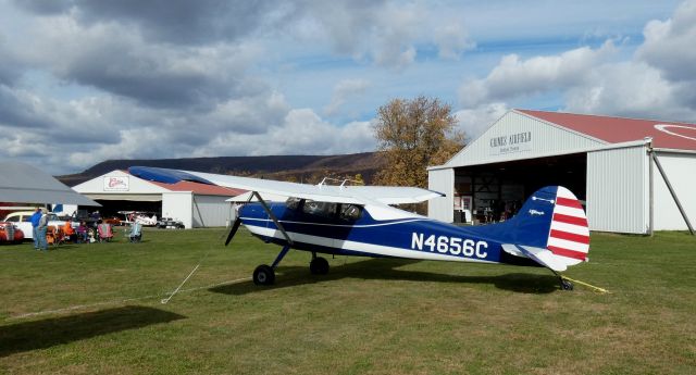 Cessna Skyhawk (N4656C) - Shown here is a 1953 Cessna 170B in the Autumn of 2024.