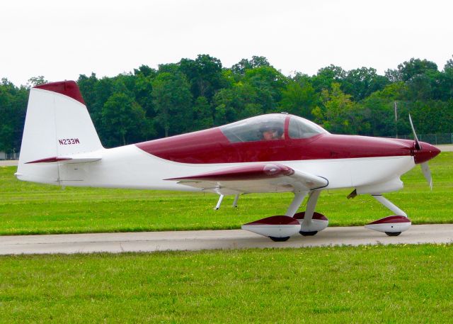 Vans RV-7 (N233W) - At Oshkosh. 2007 Vans RV-7A