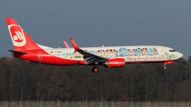 Boeing 737-800 (D-ABML) - Flying Home For Christmas 2014