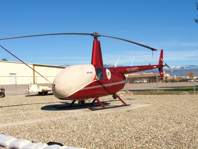 Robinson R-44 (N146PD) - At Rialto Muni