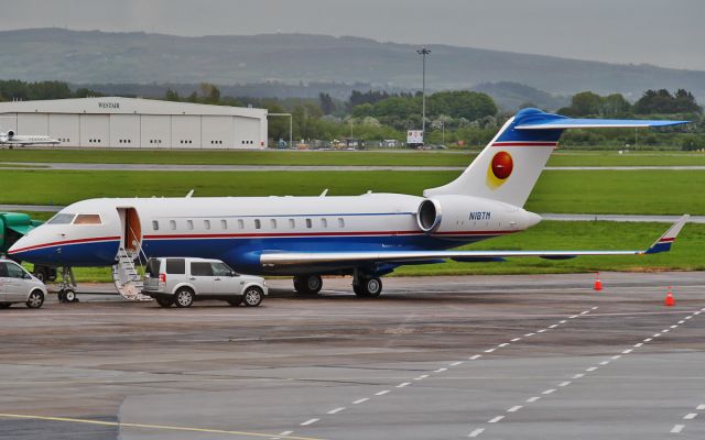 Bombardier Global Express (N18TM) - n18tm at shannon 24/5/14