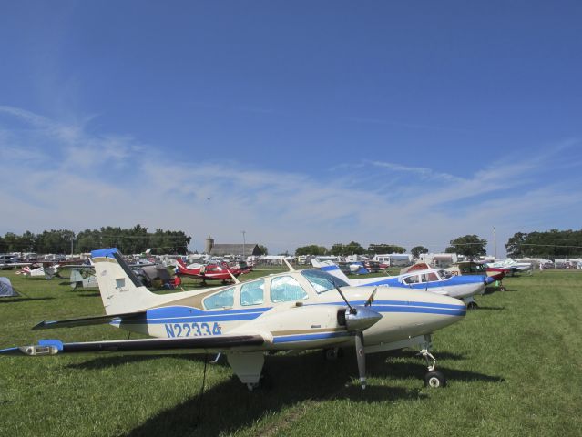 Beechcraft 55 Baron (N22334) - Oshkosh 2013!