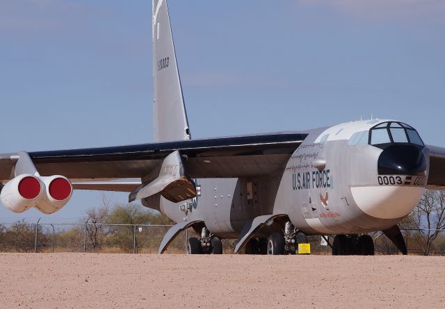 Boeing B-52 Stratofortress (02003) - A space Buff at Pima