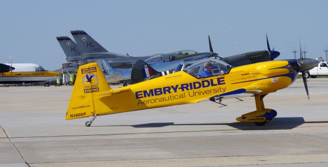 Pilatus PC-12 (N580GP) - MCGUIRE AIR FORCE BASE-WRIGHTSTOWN, NEW JERSEY,USA-MAY 11, 2014: Seen by RF at the Base's 2014 Open House and Air Show was Matt Chapman's Pilatus PC-12 and in the background, some other fine planes.