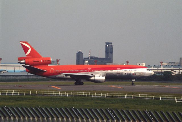 McDonnell Douglas DC-10 (C-GCPC) - Departure at Narita Intl Airport Rwy16 on 1988/05/01