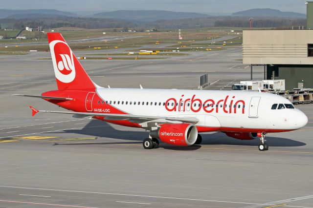 Airbus A319 (OE-LOC) - "Air Berlin" livery