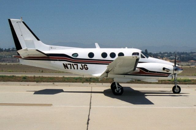 Beechcraft King Air 90 (N717JG) - Seen here in Jun-02.