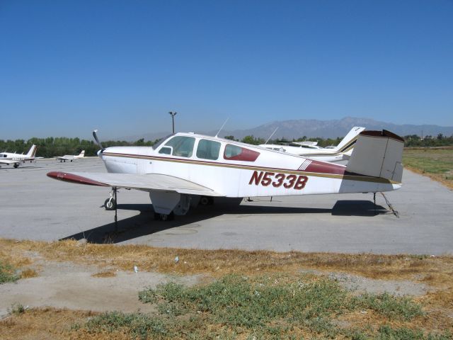 Beechcraft 35 Bonanza (N533B) - At Corona Airport